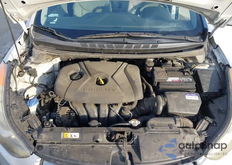 2013 Hyundai Elantra Gls z USA, uszkodzony, nr VIN KMHDH4AE0DU016625